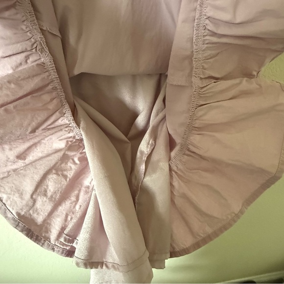 Nasty Gal Mini Dress Pink Ruffled Hem and sleeve size 8 - Picture 10 of 14